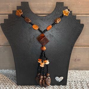 Nature Themed Beaded Necklace
